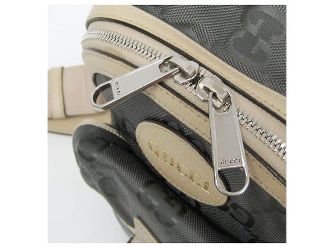 Borsa a tracolla da uomo Gucci Off the Grid Marrone Beige - vista 11