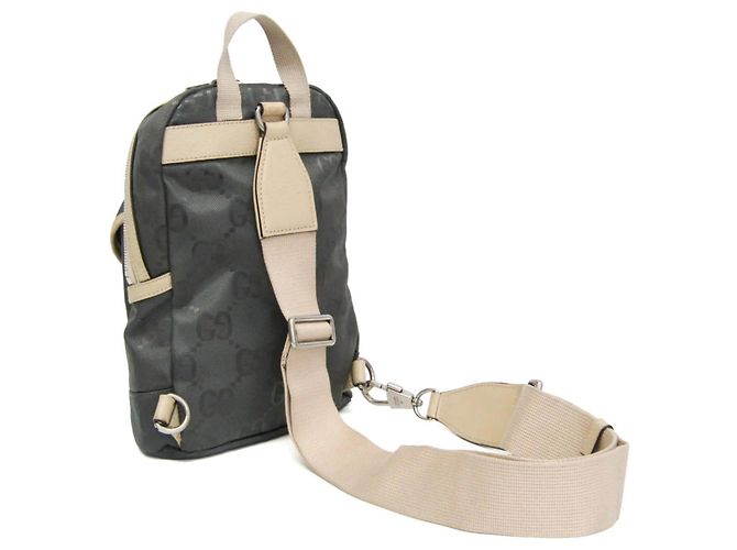 Borsa a tracolla da uomo Gucci Off the Grid Marrone Beige - vista 2