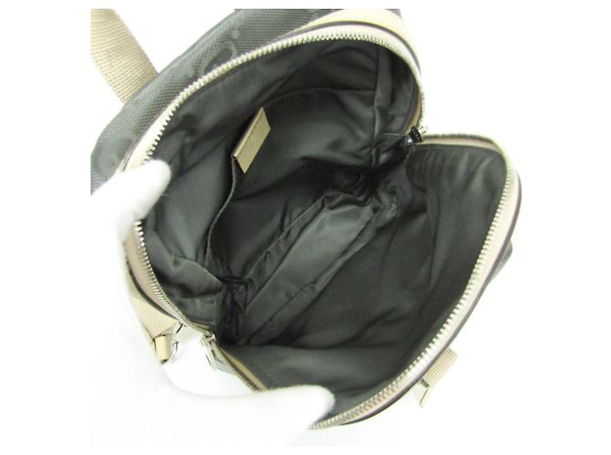 Borsa a tracolla da uomo Gucci Off the Grid Marrone Beige - vista 3