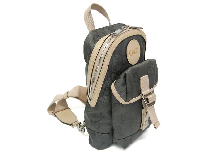 Borsa a tracolla da uomo Gucci Off the Grid Marrone Beige - vista 6