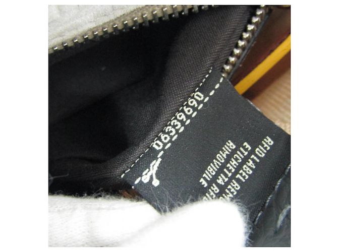Borsa Fendi Selleria Peekaboo Fit Mini Marrone Bianco - vista 18