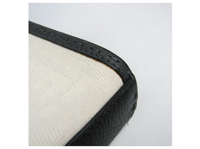 Borsa Fendi Selleria Peekaboo Fit Mini Marrone Bianco - vista 6