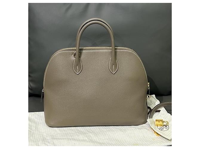 Borsa Hermès Bolide 31 Taupe - vista 2