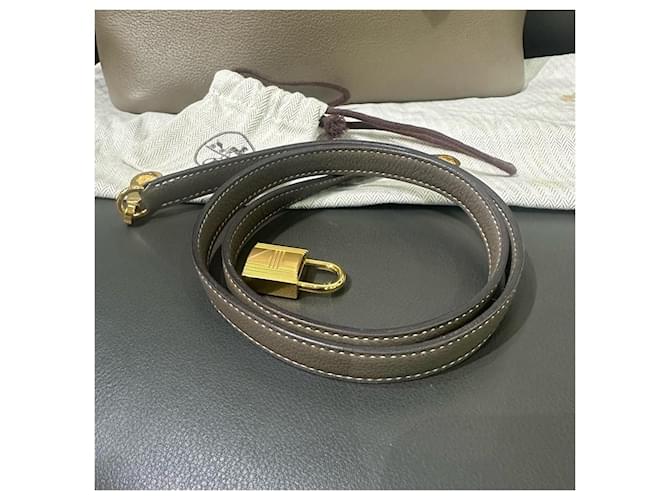 Borsa Hermès Bolide 31 Taupe - vista 8