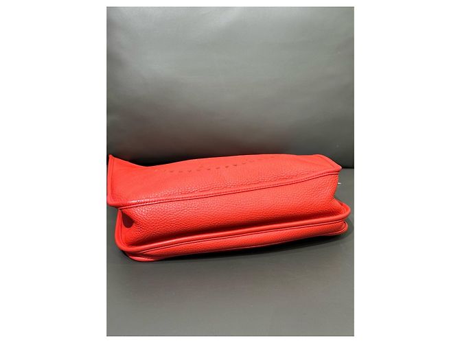 Hermès Evelyne TPM Tasche Rot - Ansicht 3