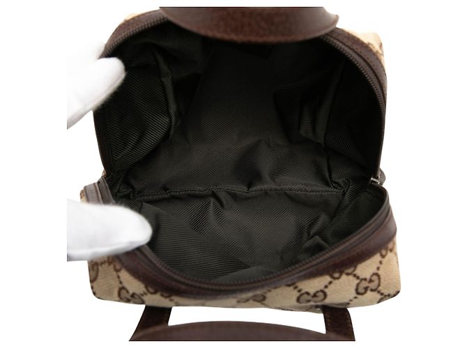 Borsa Balthus in tela GG Mini beige Gucci Tofu - vista 4