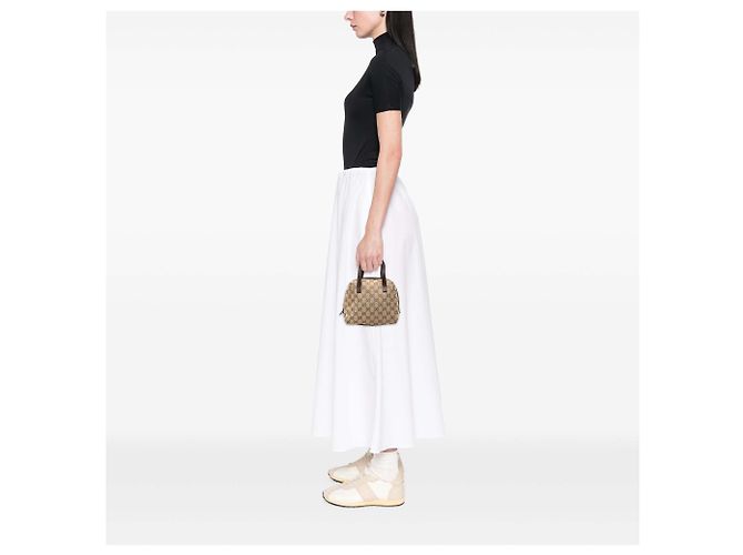 Borsa Balthus in tela GG Mini beige Gucci Tofu - vista 6
