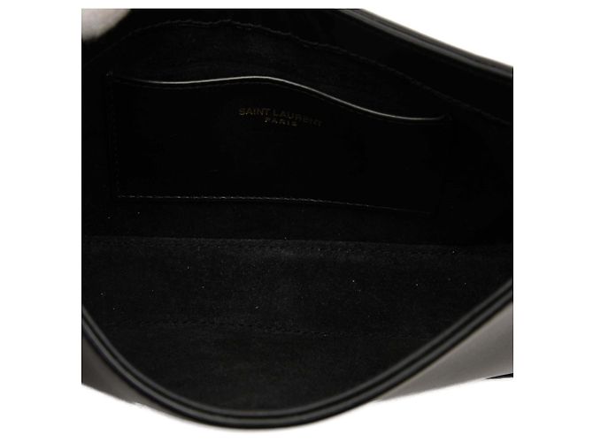 Saint Laurent Mini borsa Le 5 a 7 in pelle liscia nera Nero - vista 4