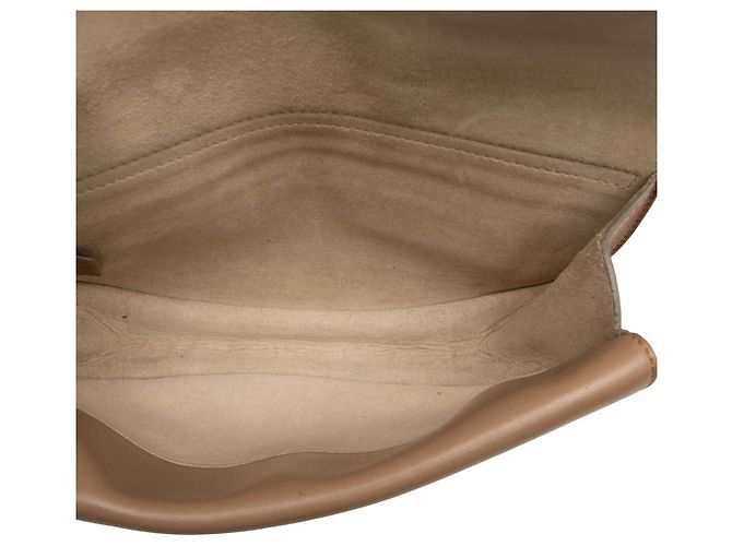 Chloé Brown Mini Calfskin Georgia Crossbody - vista 4