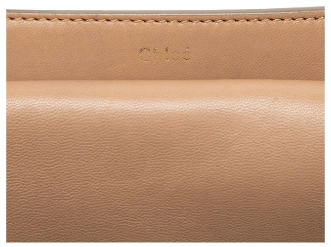 Chloé Brown Mini Calfskin Georgia Crossbody - vista 5