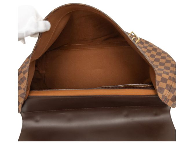 Louis Vuitton Marrone Damier Ebene West End PM - vista 4