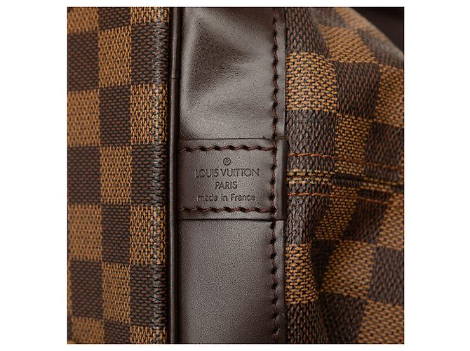 Louis Vuitton Marrone Damier Ebene West End PM - vista 5