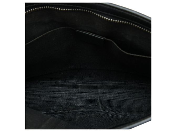 Clutch Gucci Black GG Supreme Web Nero - vista 4