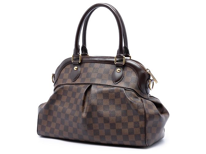 Louis Vuitton Marrone Damier Ebene Trevi PM - vista 2