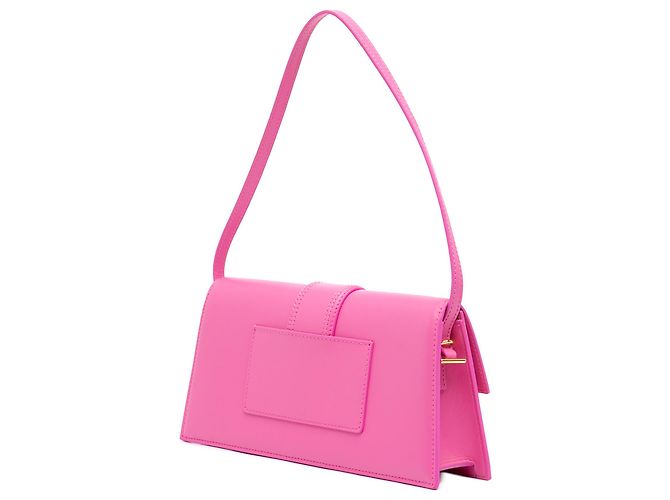 Jacquemus Borsa Le Bambino Long in pelle rosa - vista 2