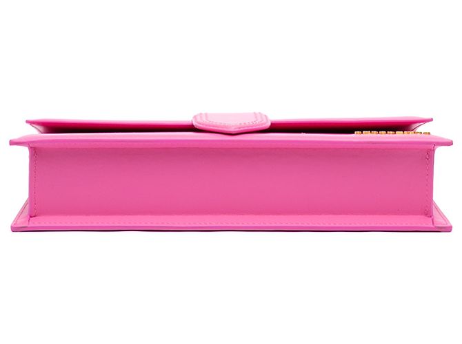 Jacquemus Borsa Le Bambino Long in pelle rosa - vista 3