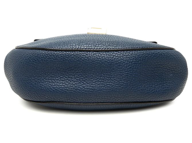 Chloé Bolso bandolera Drew pequeño de piel azul - vista 3