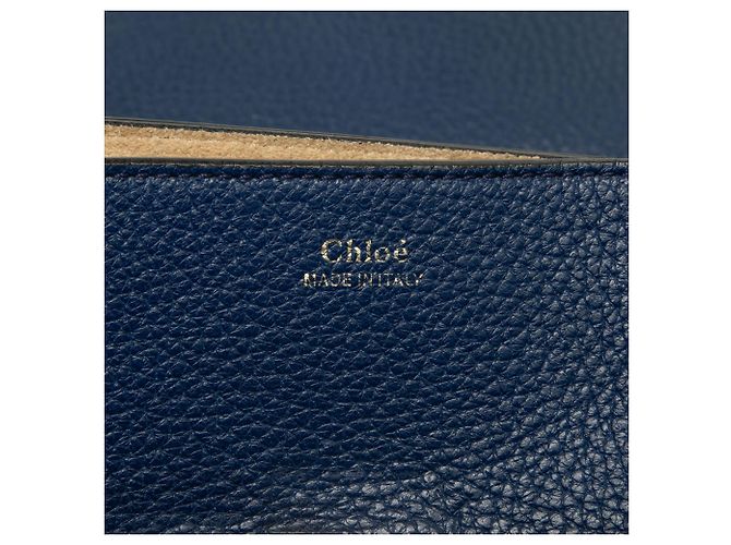 Chloé Bolso bandolera Drew pequeño de piel azul - vista 5