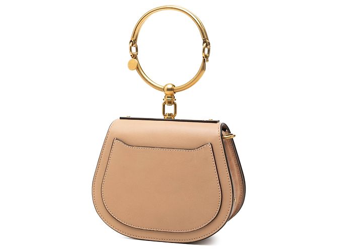 Bolso bandolera Nile de piel pequeño beige Chloé - vista 2