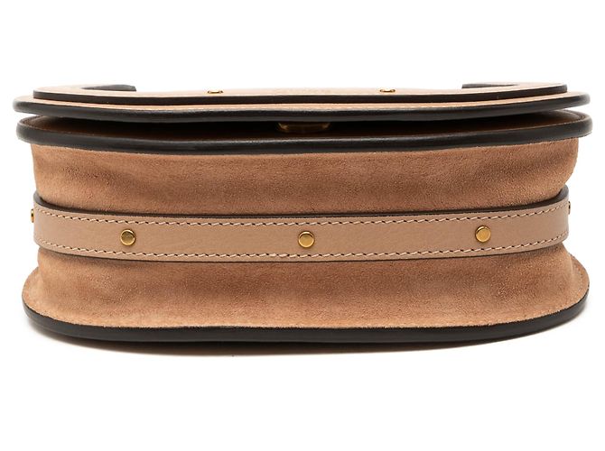 Bolso bandolera Nile de piel pequeño beige Chloé - vista 3