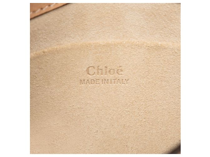 Bolso bandolera Nile de piel pequeño beige Chloé - vista 5