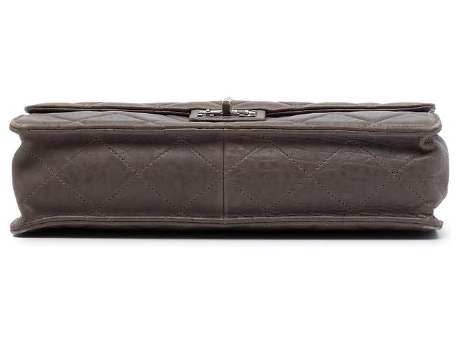 Chanel Brown Paris Byzance Jumbo Washed Lambskin Take Away Flap Marrone Marrone scuro - vista 3
