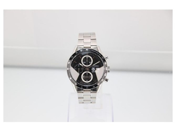 TAG Heuer Carrera Chronograph CV2010 Quadrante Nero Automatico 41mm - vista 12