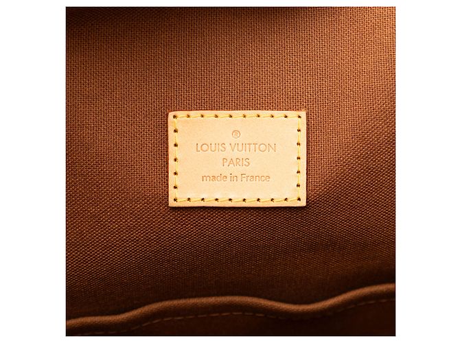 Louis Vuitton Marrón Monogram Lockit Horizontal Castaño - vista 5