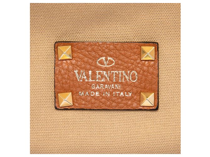 Tote Reversível Valentino Beige Canvas Rockstud Glam Lace Bege - vista 5