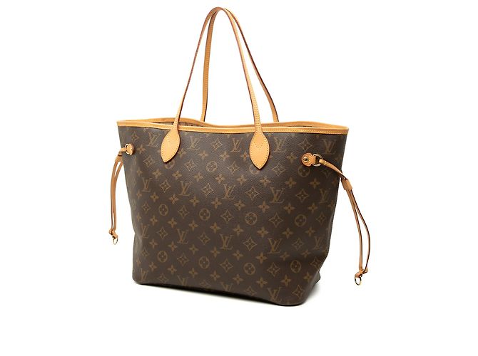 Louis Vuitton Marrone Monogram Neverfull MM - vista 2