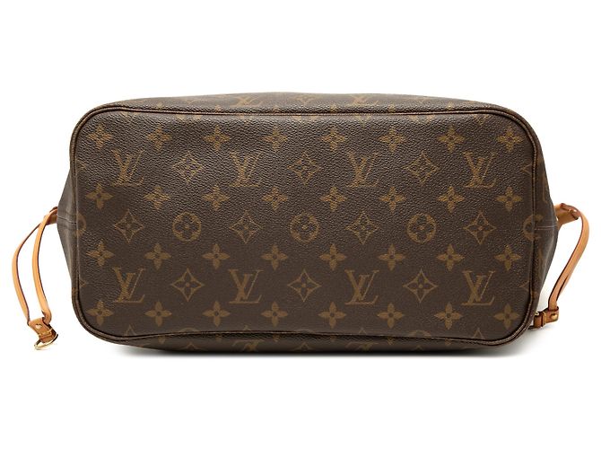 Louis Vuitton Marrone Monogram Neverfull MM - vista 3