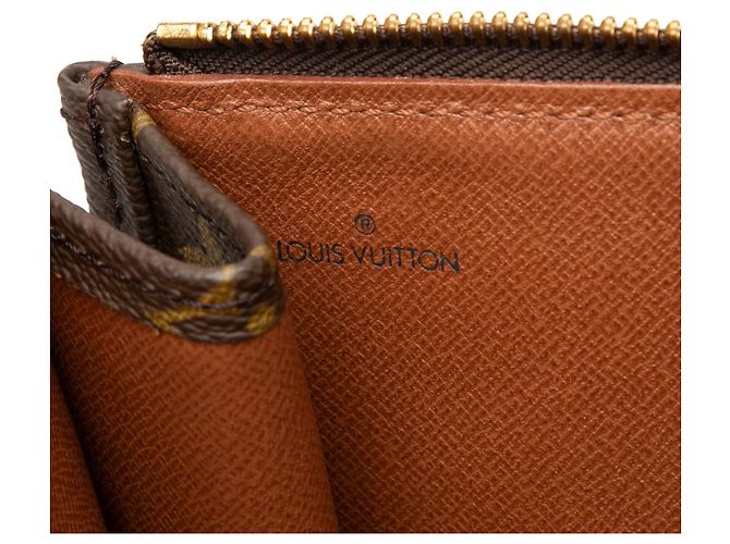 Louis Vuitton Marrone Monogram Poche Documents Portfolio - vista 5