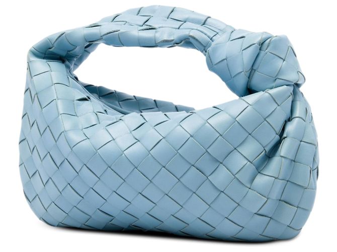 Bottega Veneta Blue Mini Nappa Intrecciato Jodie Blu chiaro - vista 2