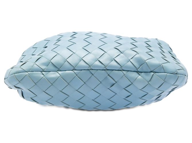 Bottega Veneta Blue Mini Nappa Intrecciato Jodie Blu chiaro - vista 3
