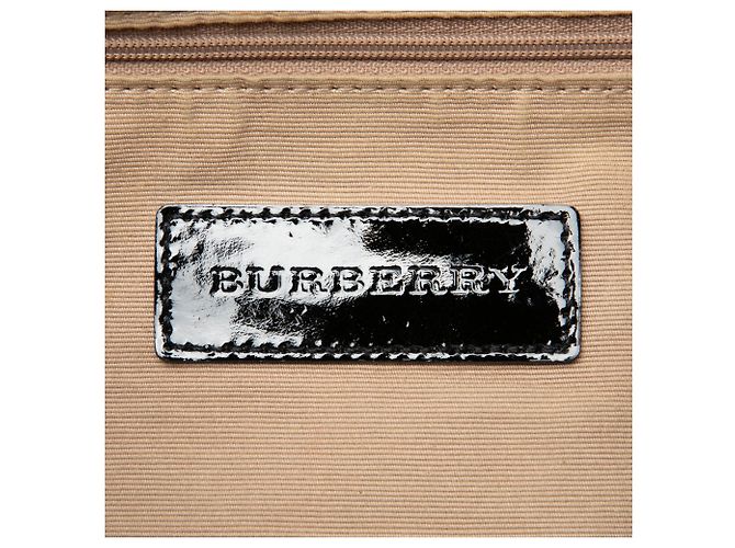 Burberry Beige Supernova Check Beschichtetes Canvas Bilmore Tote - vista 5