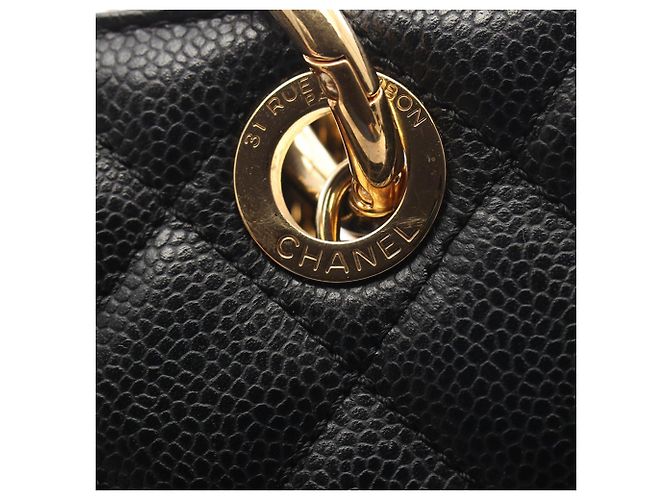 Tote Grand Shopping in Caviar Nero Chanel - vista 11
