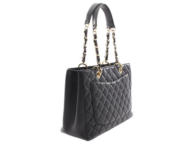 Tote Grand Shopping in Caviar Nero Chanel - vista 2
