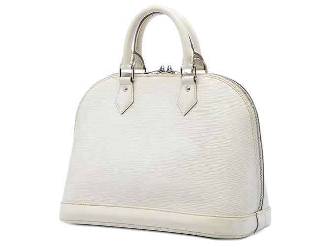 Louis Vuitton Alma PM in Epi bianco Crudo - vista 2
