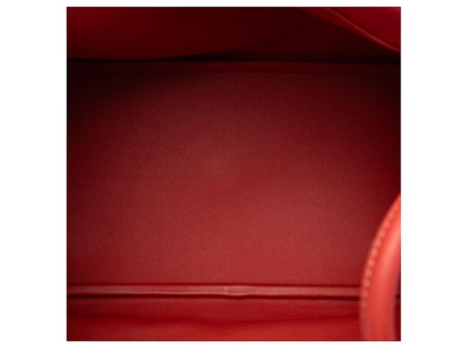 Hermès Red Swift Lindy 34 Rot - Ansicht 4