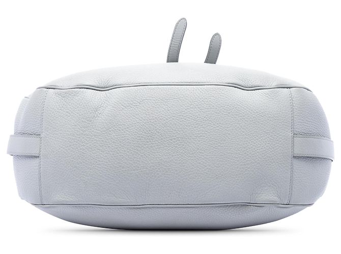 Borsa Saddle Soft in pelle di vitello granulata grigia Dior Marrone Grigio - vista 3