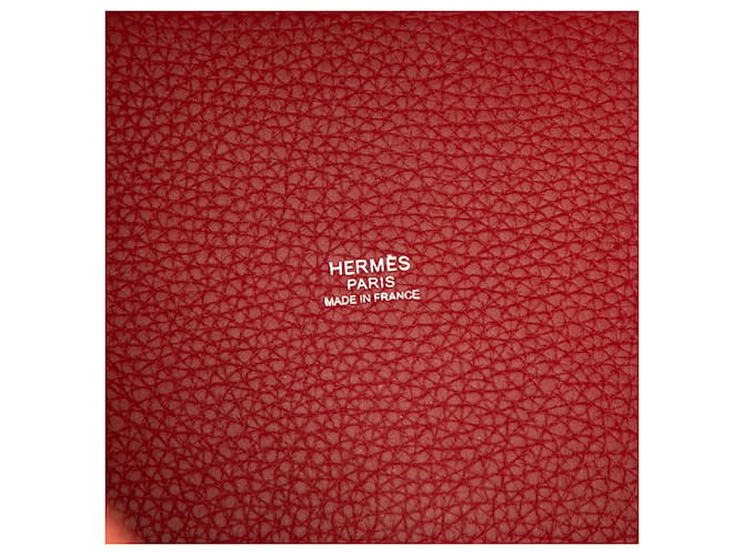 Hermès Red Clemence Picotin Lock 18 Rosso - vista 5
