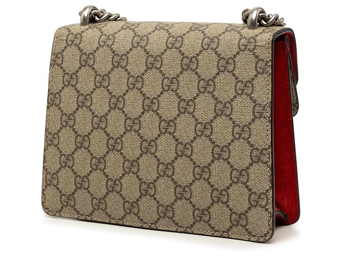 Gucci Beige Small GG Supreme Dionysus Crossbody - vista 2