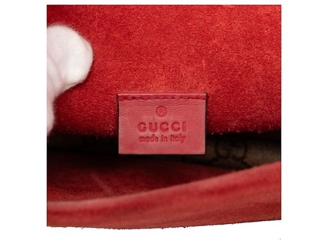 Gucci Beige Small GG Supreme Dionysus Crossbody - vista 5