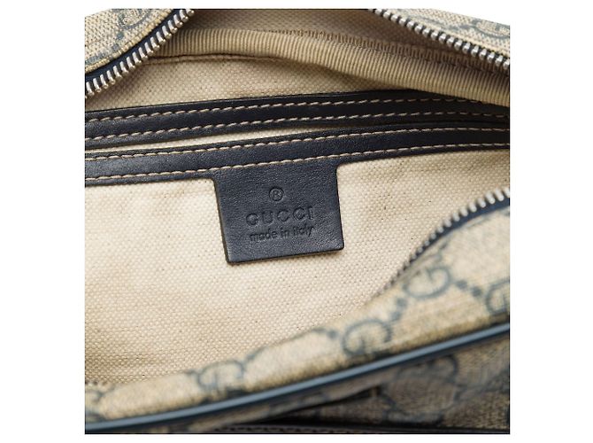 Gucci Beige GG Supreme Crossbody - vista 5