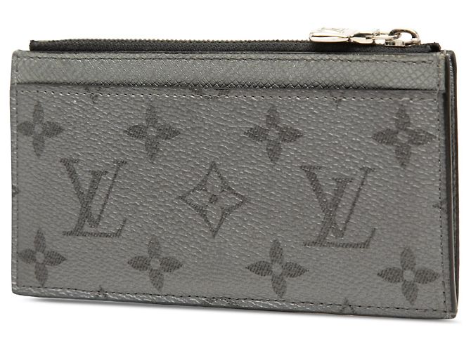Tarjetero Louis Vuitton Black Monogram Eclipse Reverse Taigarama Negro - vista 2