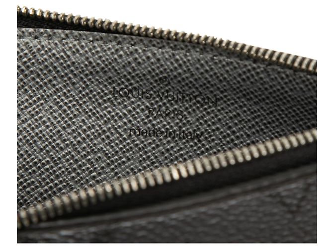 Tarjetero Louis Vuitton Black Monogram Eclipse Reverse Taigarama Negro - vista 5