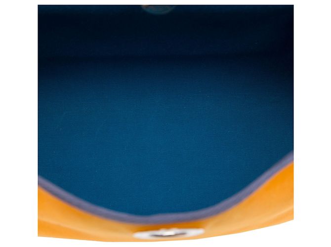 Hermès Orange Toile Herbag Zip Retourne Verso 31 Arancione - vista 4