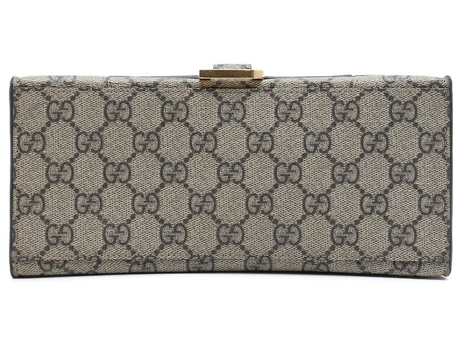 Borsa Gucci Beige Small The Hacker Project GG Supreme Hourglass - vista 3