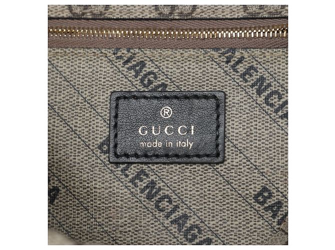 Borsa Gucci Beige Small The Hacker Project GG Supreme Hourglass - vista 5