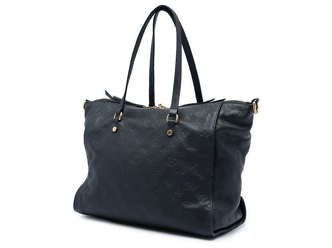Louis Vuitton Blue Monogram Empreinte Lumineuse PM Blu navy - vista 2